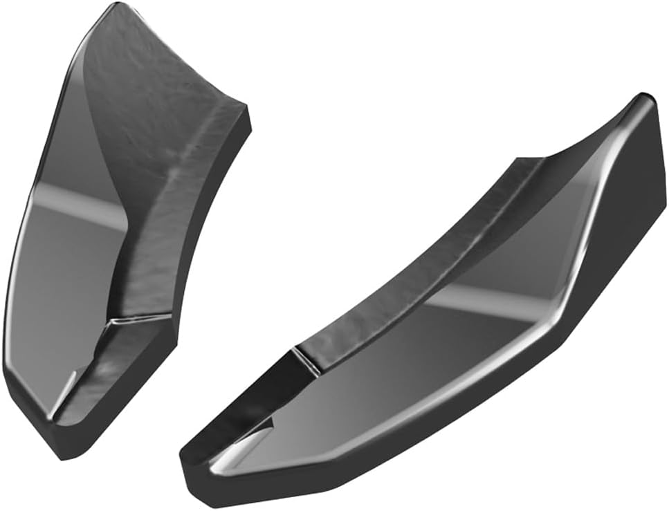 Oneway Rear Side Diffusors compatible with Ford Fiesta ST MK8 2017- - Gloss black