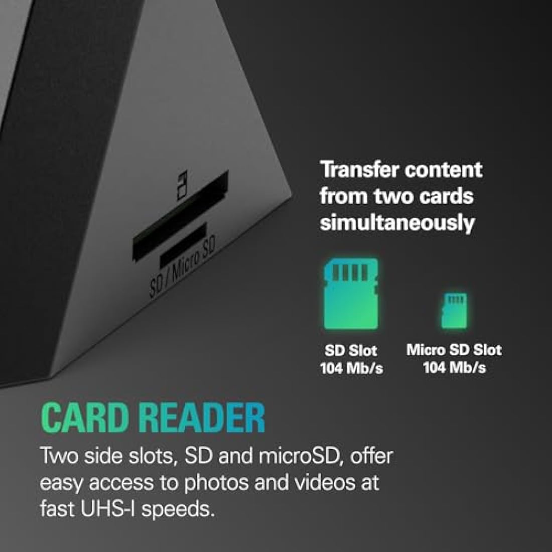 Elgato USB Hub – For Stream Deck +, 2 USB-C Ports/2 USB-A Ports, Power Delivery, SD/microSD Card Reader – USB-C, Mac/PC, Stream Deck & Power Supply Not Included