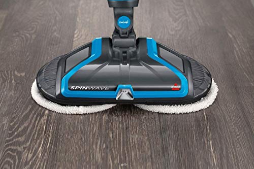 BISSELL SpinWave, Electric Mop, Hard Floor Cleaner & Polisher, Spray Mop With Rotating Pads, For Wood, Laminate, Tile & Marble, Easy to Use Mop Floor Cleaner, Corded, 2052E