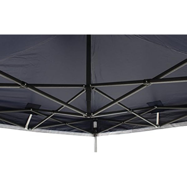 All Seasons Gazebos 2x2 Fully Waterproof Pop up Gazebo With Accessories - Navy Blue