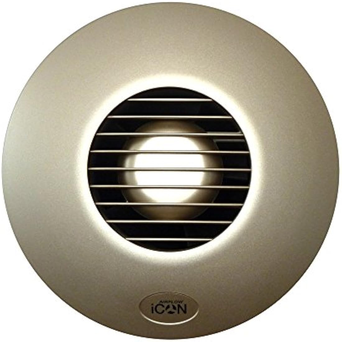 Airflow iCON 15 Fan Cover in Elegant Sandstone (Gold) – Designer Look for Bathrooms – Fits iCON 15 Extractor Fan