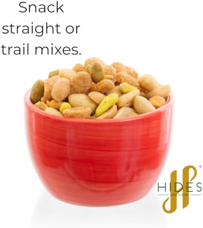 Hides Fine Foods - Roasted & Salted Peanuts - 1kg - GMO - Free - Suitable for Vegetarians - Cooking - Salads - Snacking - Desserts - Cakes - Cookies