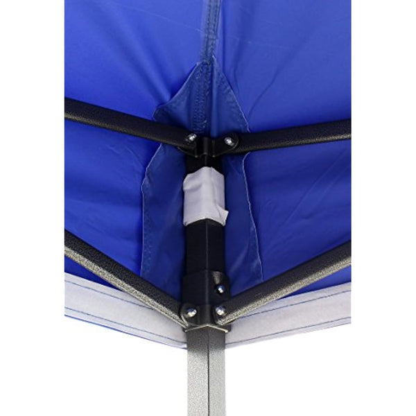 All Seasons Gazebos 2x2m Heavy Duty Fully Waterproof Pop up Gazebos and 4 Side Walls - Royal Blue