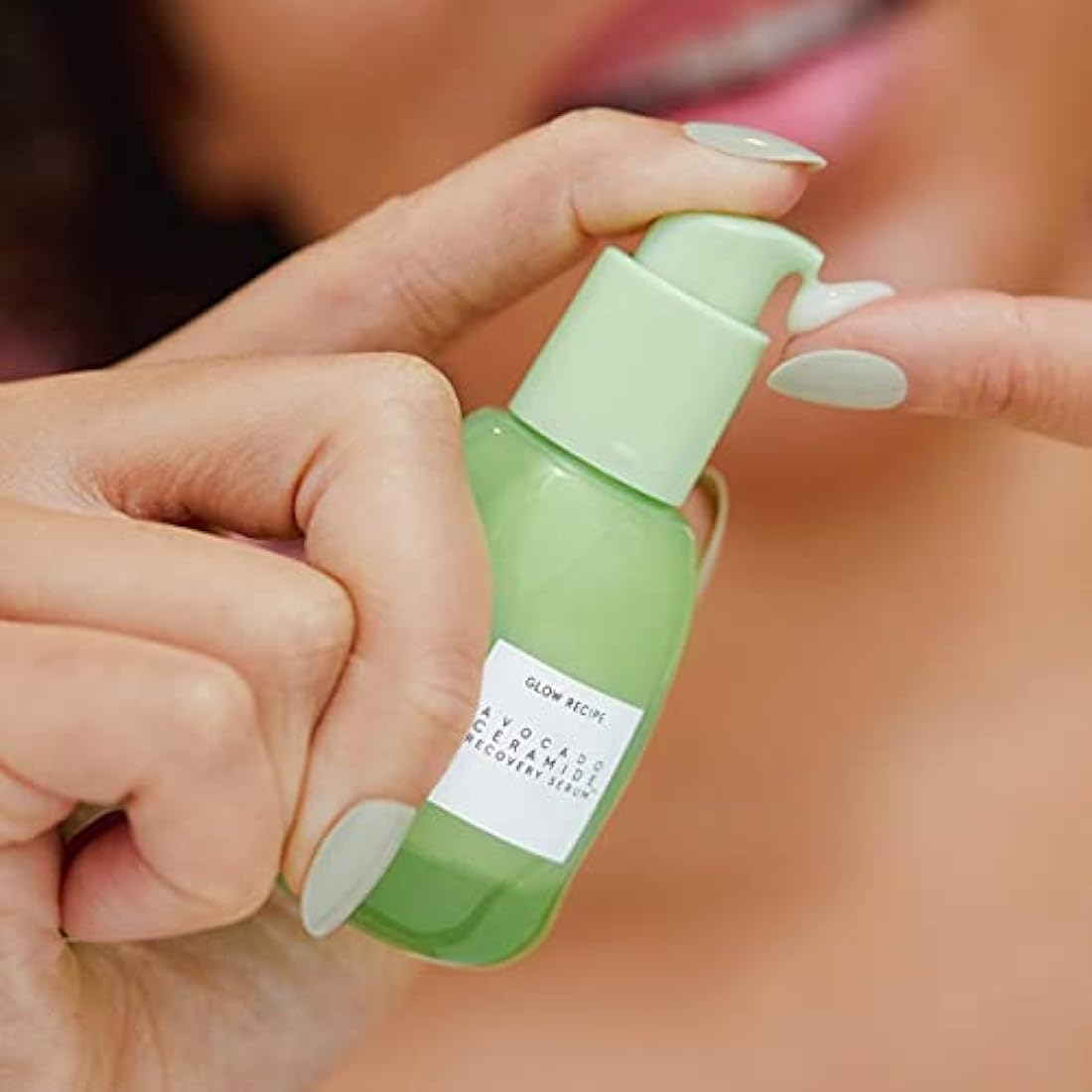 Glow Recipe Avocado Ceramide Recovery Serum - Antioxidant-Rich Face Serum for Sensitive Skin with Avocado Butter + Avocado Extract, Reduces Visible Redness + Hyperpigmentation + Dry Skin (30ml / 1oz)