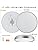 DINGLILIGHTING 24W Modern LED Flush Mount Ceiling Light, 13 Inch Silver Low Profile Light Fixture, Thin Round Close to Ceiling Lights for Kitchen Bedroom Living Room, 5 Color Adjustable