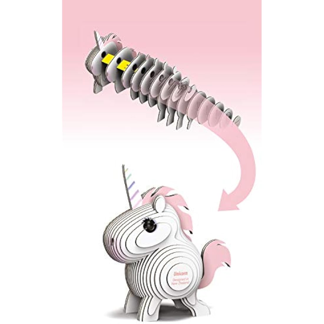 EUGY 3D Unicorn Model, Craft Kit