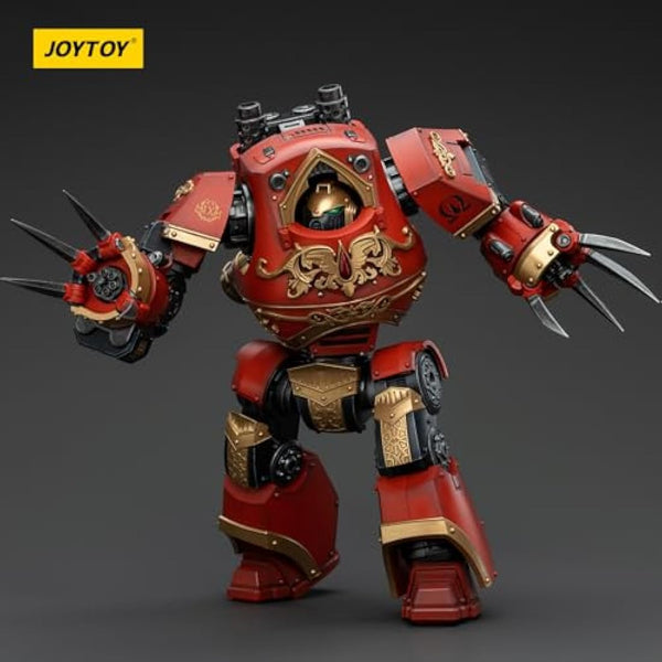 JOYTOY Warhammer 40k Blood Angels, 1/18 Blood Angels Contemptor-Incaendius Dreadnought Action Figure Collect Model