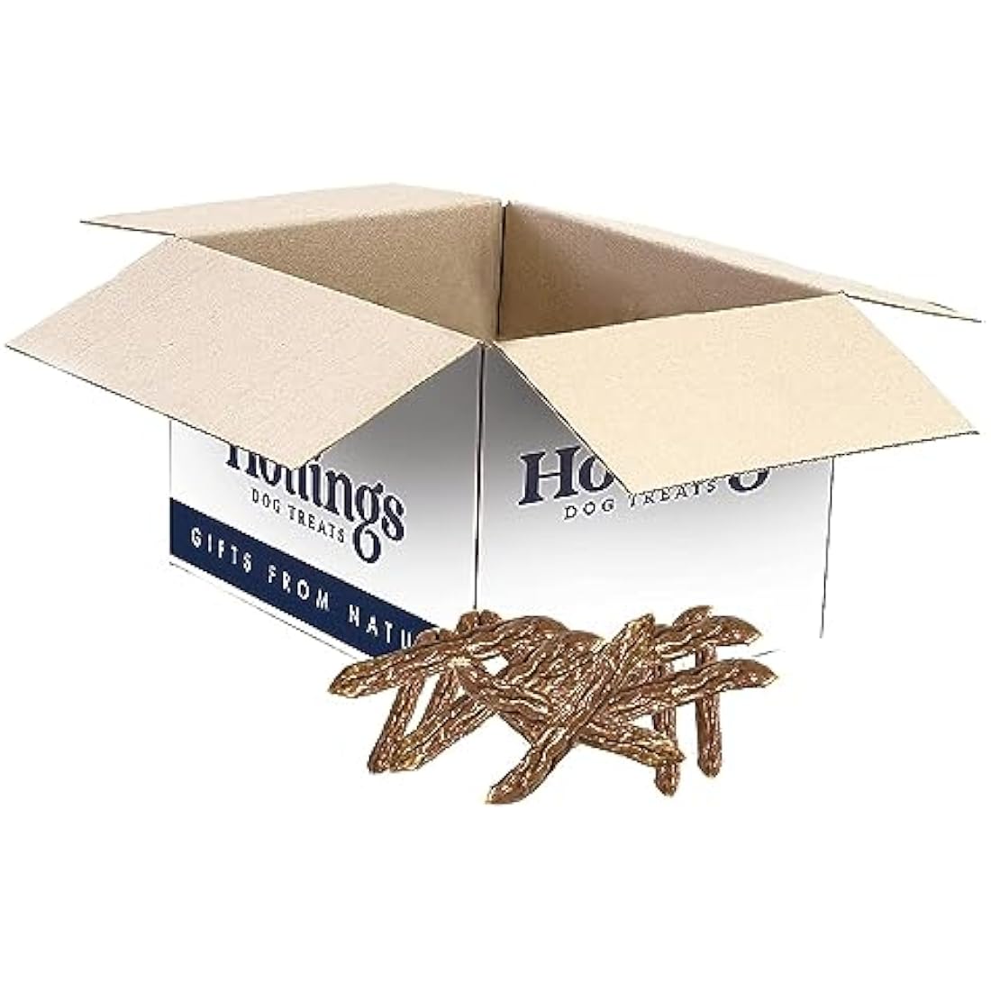 Hollings Pork Sausages Dog Treats, Delicious, Nutritious Air Dried Chews for Adult Dogs, 100% Gluten Free & Made with 100% Natural Ingredients (3kg)