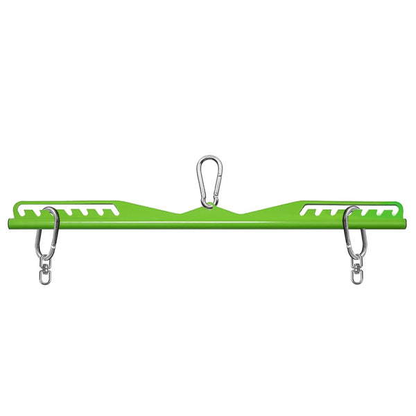 LAT Pull down Bar Accessories Straight Handle spacing Adjustable, Cable Machine Attachment for Pulley System, Home Gym, Fitness Body Training and