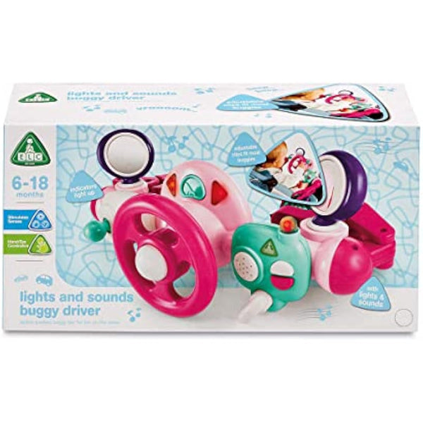 Early Learning Centre 147697 Light and Sound Buggy Driver, Pink