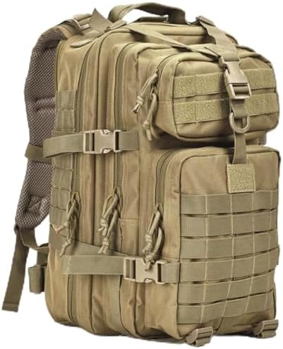 aiGear 45L Military Tactical Backpack | Lightweight Backpack Hiking Daypack | Rucksack with Molle System | for Outdoor Sports Trekking Hiking Travel Camping