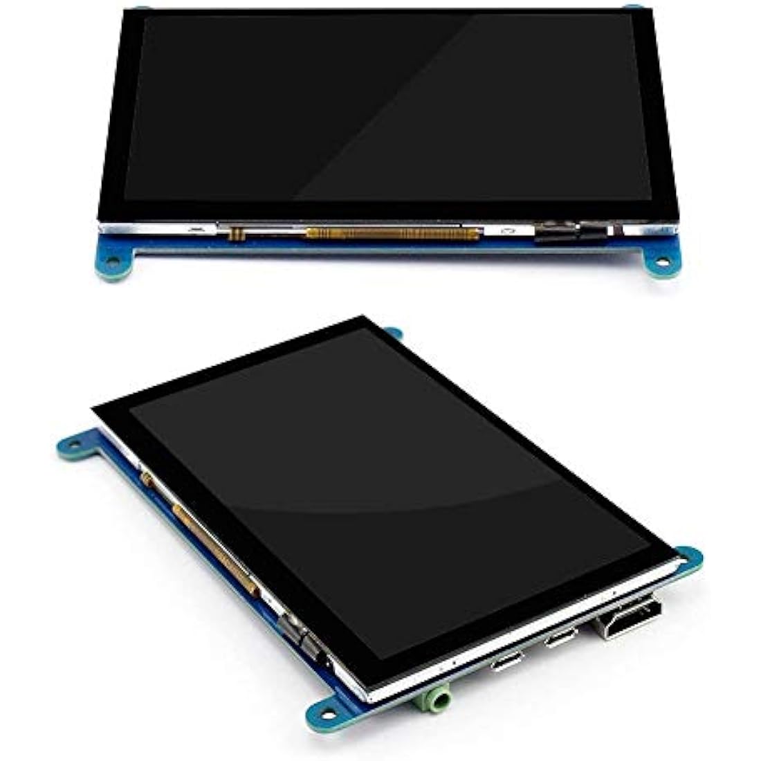 ELECROW For Raspberry Pi Screen, Touch Screen Monitor 5 Inch 800x480 Small Monitor Compatible with Raspberry Pi 5 4 3B+ 3B 2B BB Black Banana Pi Windows 10 8 7