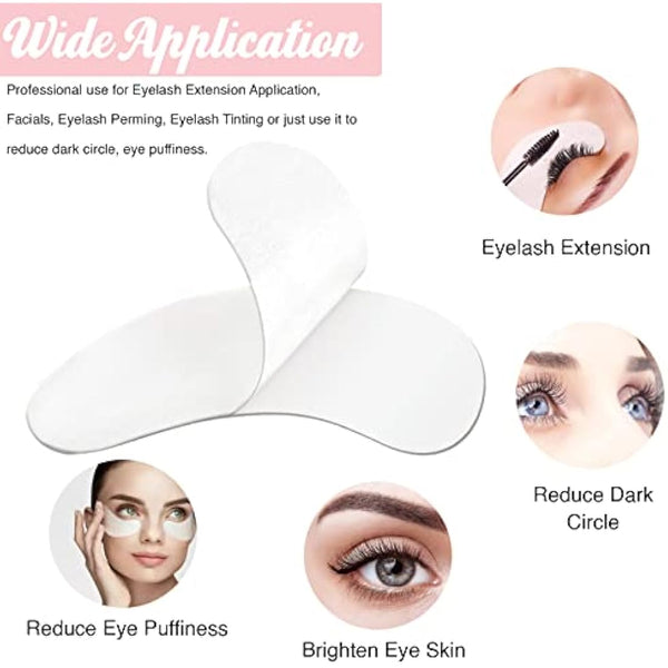 GreenLife® 400 Pairs Eyelash Lash Extension Under Eye Patches Under Eye Gel Collagen Eye Pads Lint Patches