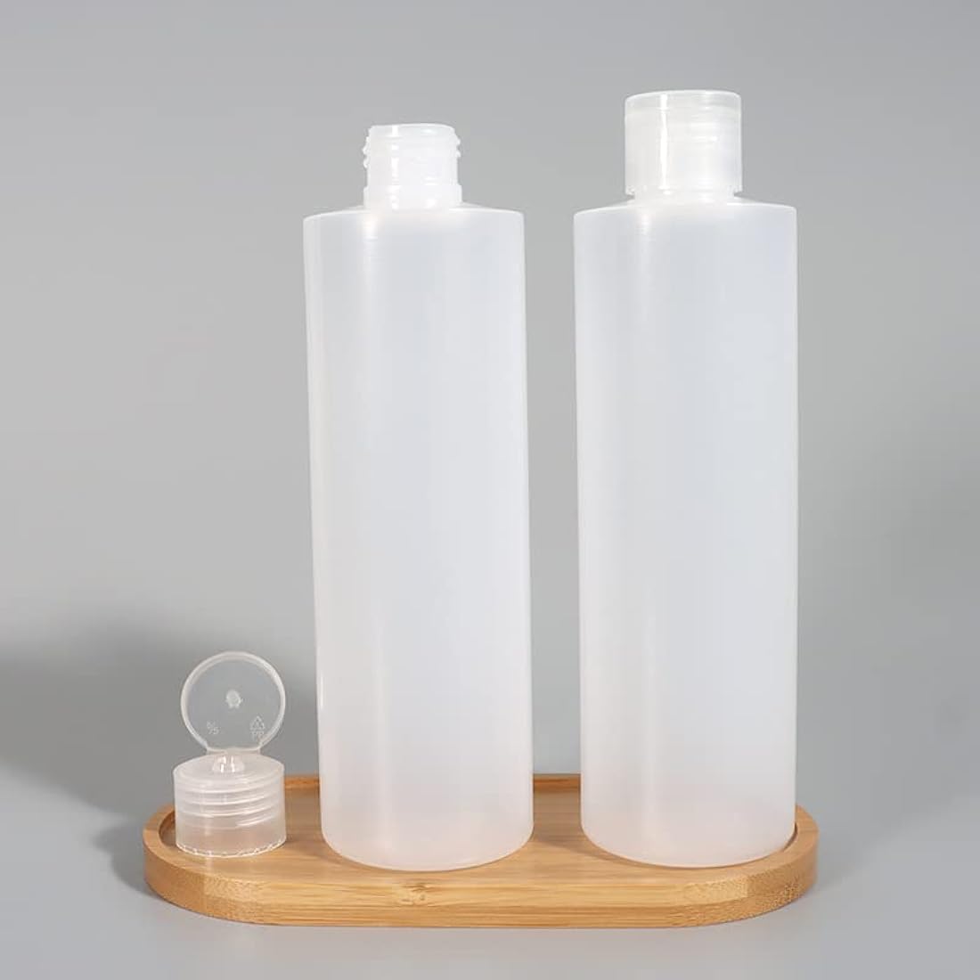 2PCS 200ml Travel Plastic Soft Tubes Bottle Emulsion Make up Cosmetics Container For Facial Cleanser Shampoo Shower