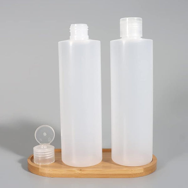 2PCS 200ml Travel Plastic Soft Tubes Bottle Emulsion Make up Cosmetics Container For Facial Cleanser Shampoo Shower