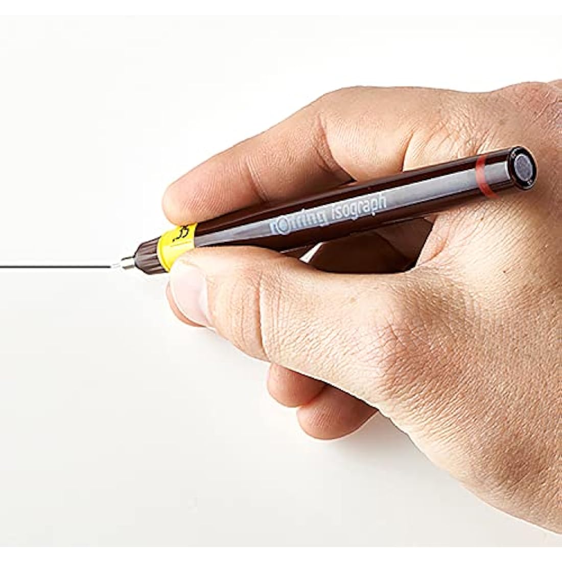 rOtring Isograph Technical Pen Master Set | 3 Fineliners (0.10mm, 0.30mm, 0.50mm), Mechanical Pencil (0.5mm), Compass & Accessories | 10-Piece Set in Case