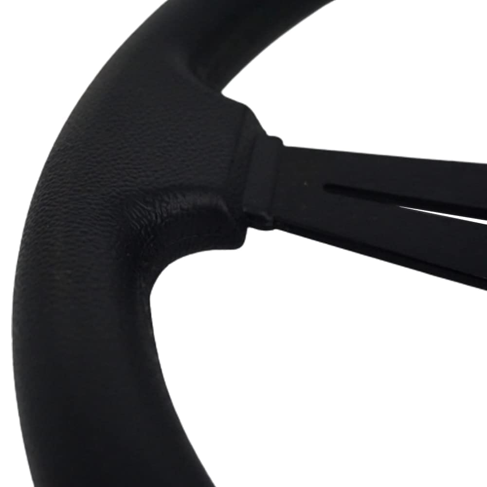 YEHICY Auto Racing Flat Steering Wheel with Purple Spokes 350mm 13.8”6 Bolts Grip Vinyl Leather Universal Simulation Game Steering Wheel For Logitech G29 G920 G923