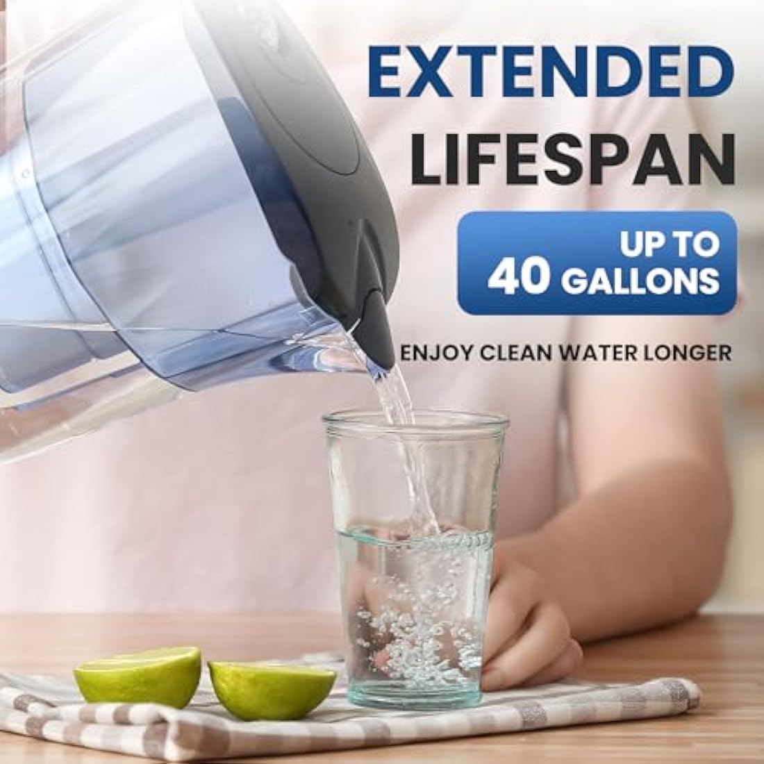 GOLDEN ICEPURE Water Filter Cartridges Compatible with Brita Maxtra+, Maxtra Plus, Mavea, Anna Duomax, 12 Pieces