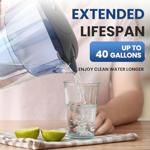 GOLDEN ICEPURE Water Filter Cartridges Compatible with Brita Maxtra+, Maxtra Plus, Mavea, Anna Duomax, 12 Pieces