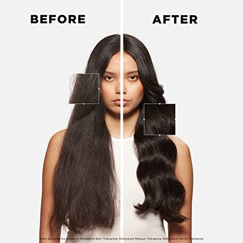 Kérastase Resistance, Strengthening & Healing Mask, For Over-Stressed & Very Damaged Hair, With Fibra-Kap, Masque Thérapiste, 200ml