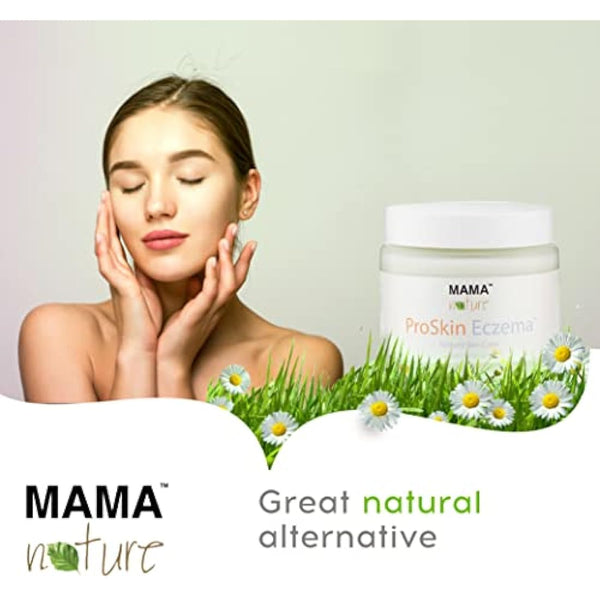 Eczema Relief Natural Skin Cream - Mama Nature ProSkin Lotion - Natural Treatment. For Dermatitis & Dry Skin. Face, Hands and Body - 3.5 fl oz/100 ml