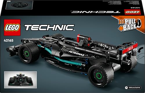 LEGO Technic Mercedes-AMG F1 W14 E Performance Race Car Toy for Kids, Boys and Girls aged 7 Plus Years Old, Pull-Back Model Vehicle Set, Bedroom Decoration, Birthday Gift Idea 42165