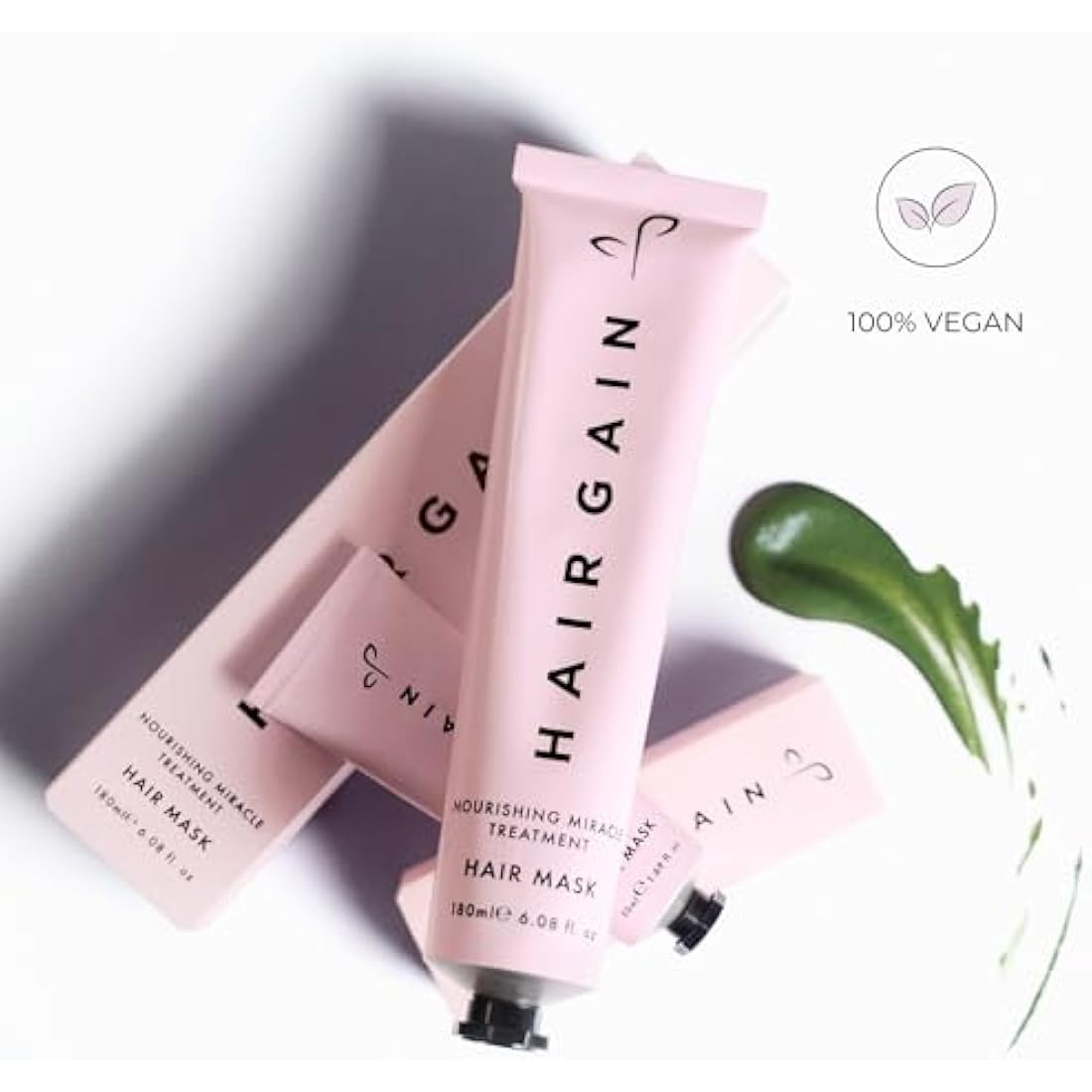 Hair Gain Nourishing Hair Mask - Intense Long-Lasting Hydrating Hair Mask for Dry Damaged Hair, Increased Hair Growth - Deep Conditioning, Moisturising Hair Treatment, Frizz Control, Curly Hair 180ml