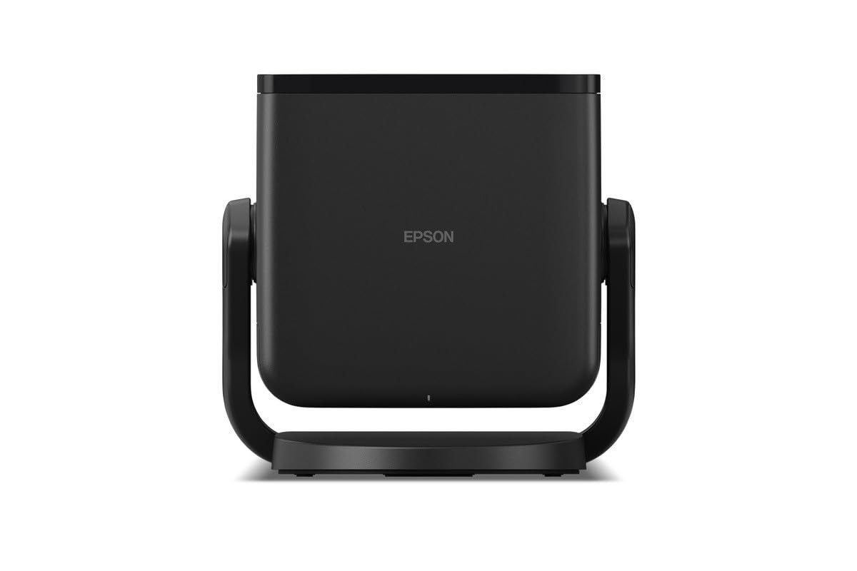 Epson EF-22N Mini Smart 3LCD Projector with Pan & Tilt Stand, Full HD,1000 Lumens,150 Inch Display with HDR, Google TV, Dolby Atmos Sound, Gaming & Home Cinema Laser Projector - Metallic Midnight Blue