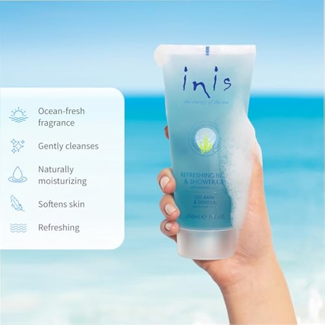 Inis the Energy of The Sea Refreshing Bath and Shower Gel, 200 ml