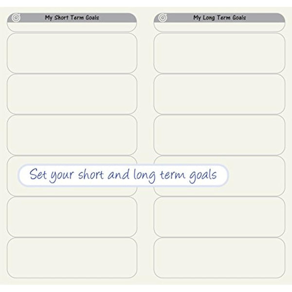 2 Pack Calendar To-Do List Weekly Planner Refill Insert for Standard Traveller's Notebook Leather Journal - 21x11cm Ideal Weekly Diary Notebook