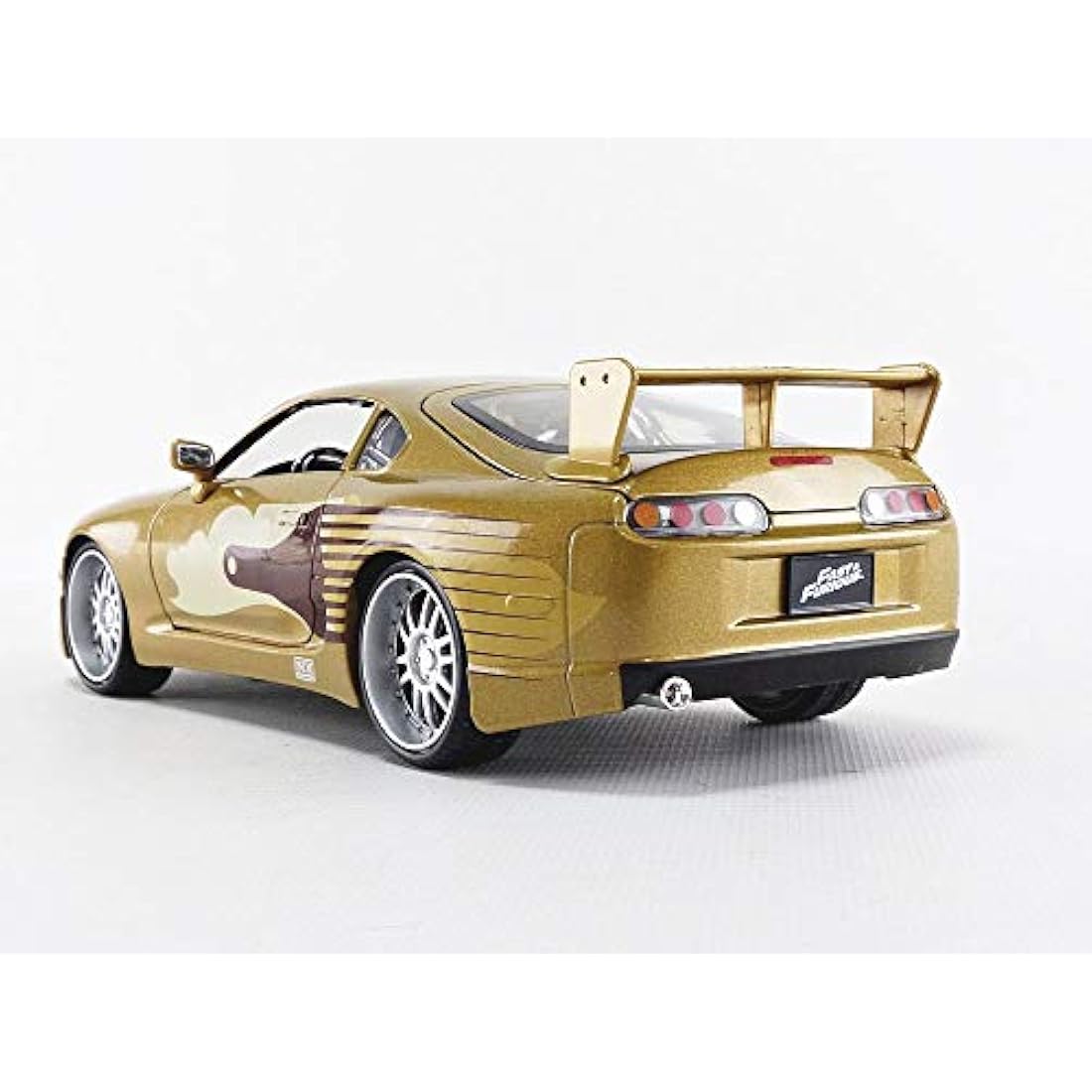 Jada 99540 Toys Fast and Furious 1:24 FF-'95 Toyota Supra diecast Collectible car Vehicle, Gold