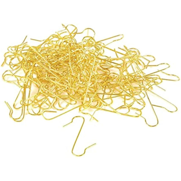 Inge-glas S-Haken 1900-01 Bauble Hanging Loop 4 cm Gold 100 Pieces per Packet