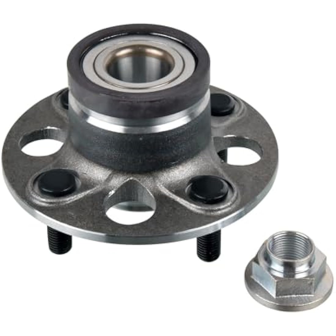 Blue Print ADH28338 Wheel Bearing Kit with wheel hub and ABS sensor ring, pack of one, blueprint