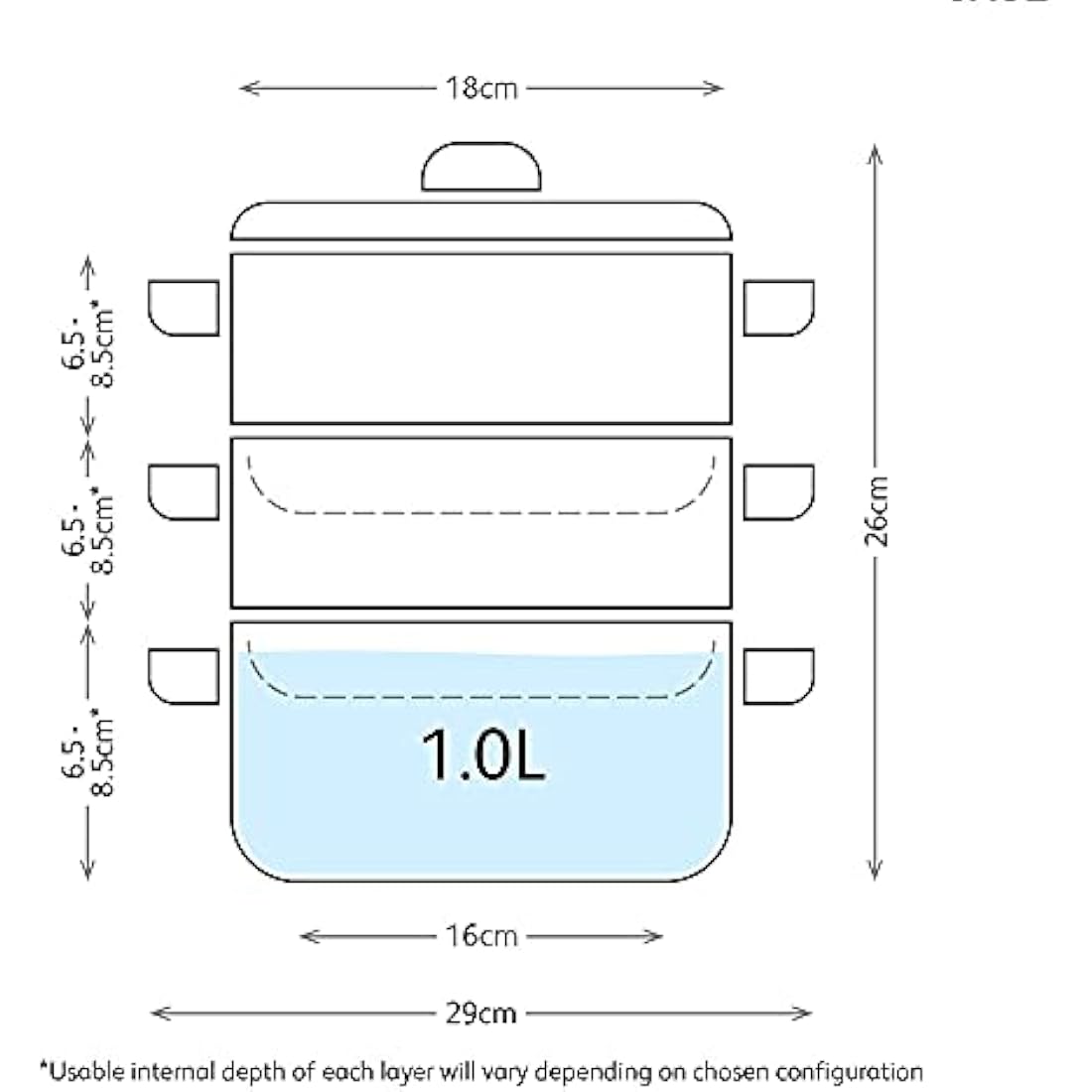 Judge Stainless Steel 3 Tier Steamer Set with 18cm 1L Casserole, 2 Steamers and Lid, Induction Ready, Gift Boxed - 25 Year Guarantee