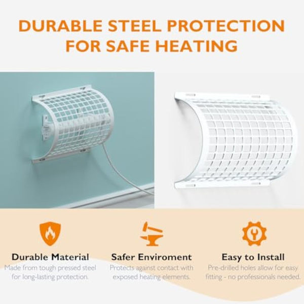 Hylite Ecoheater 1ft Tube Heater Guard White