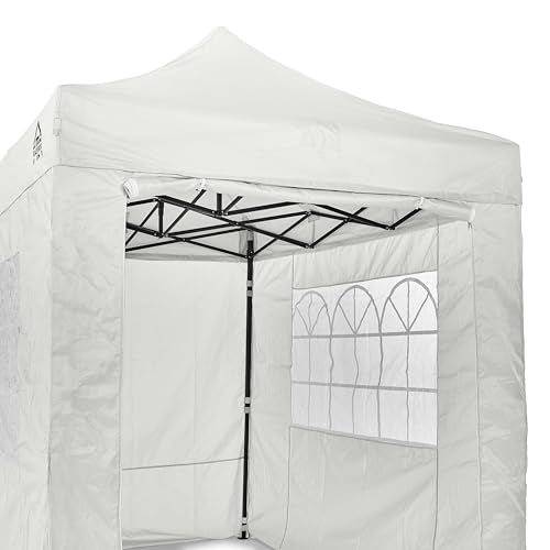 All Seasons Gazebos | 3x2m Pop Up Gazebo with 4 Side Walls & Accessory Pack | Heavy Duty, Fully Waterproof, High Grade Materials (Navy)
