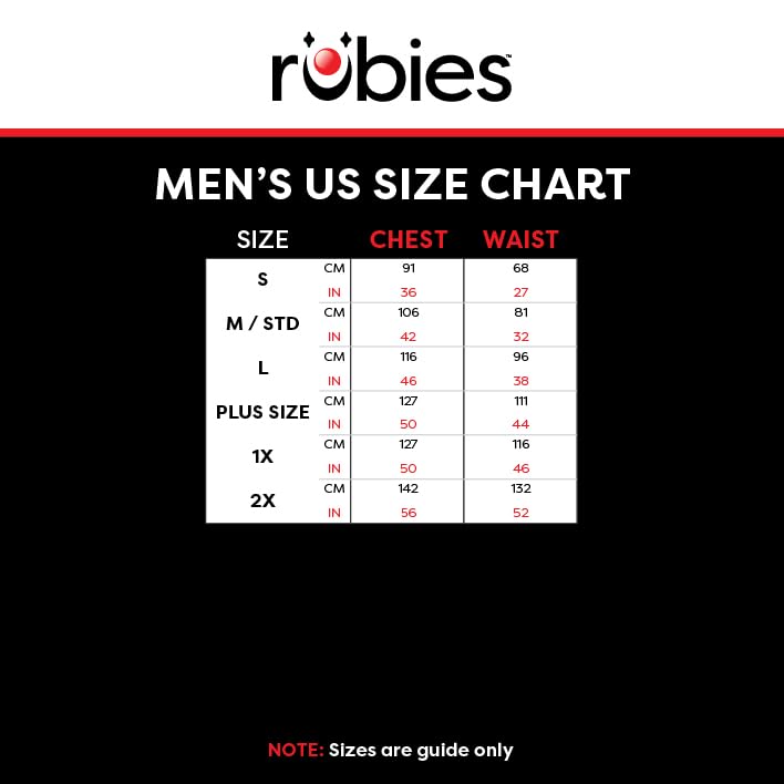 Rubies Official Marvel Deadpool Deluxe, Adult Costume Halloween