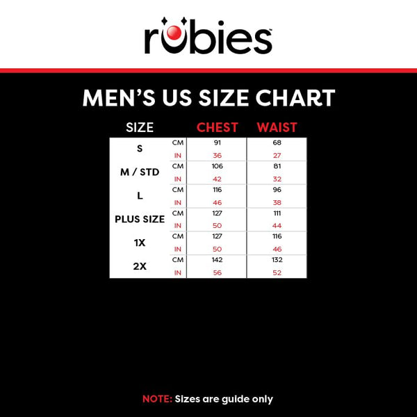 Rubies Official Marvel Deadpool Deluxe, Adult Costume Halloween