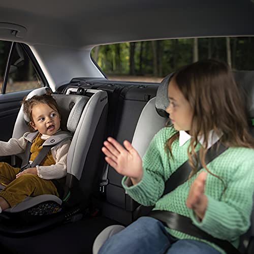 Maxi-Cosi Titan S Comfort i-Size, Breathable Comfort Fabrics, Child Car Seat, 15 months-12 years (76-150cm), ISOFIX Car Seat, 5 Recline & 13 Headrest Positions, G-CELL Protection, Authentic Black