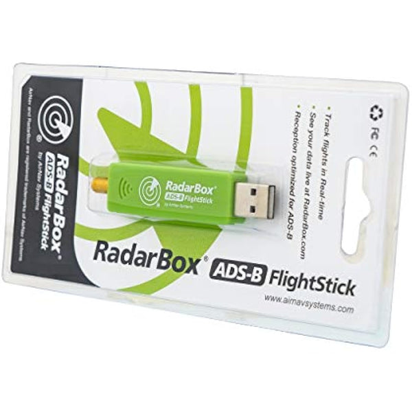 AirNav Radar FlightStick - ADS-B USB Receiver with Integrated Filter, Amplifier and ESD Protection