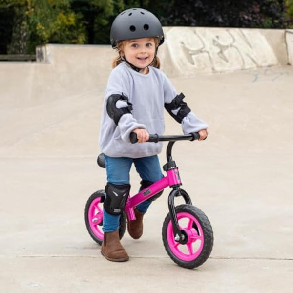 Xootz Balance Bike for Toddlers And Kids, Training Bicycle with Adjustable Seat And No Pedals, Pink