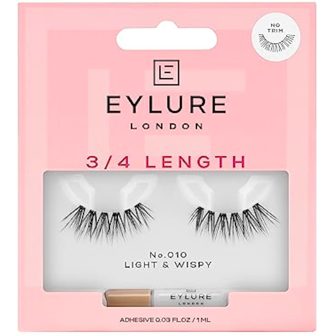 Eylure 3/4 Length False Eyelashes No 010