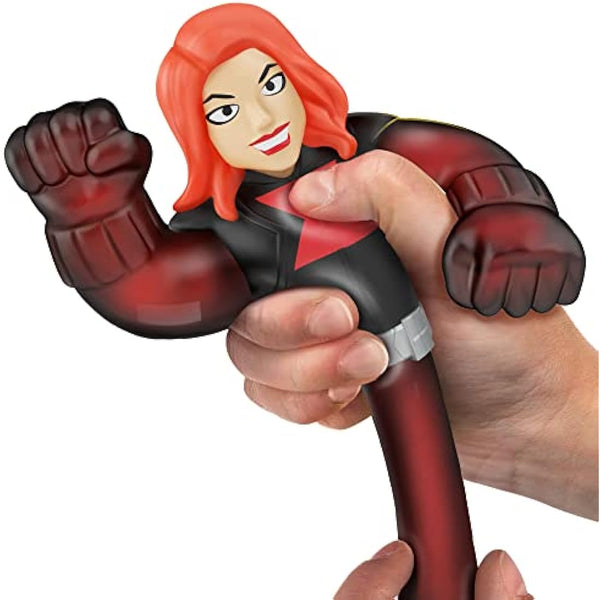 Heroes of Goo Jit Zu Marvel Hero Pack. Black Widow - Squishy 4.5-Inch Tall. Ideal Christmas/Birthday present. Suitable from 4 years. Superhero toy. (41440)