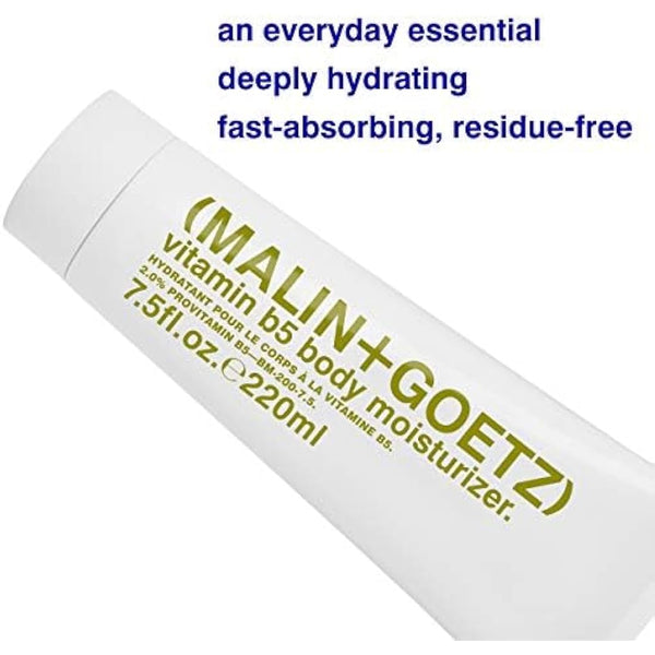 (Malin + Goetz) Vitamin B5 Body Moisturizer, White, 220 millilitre