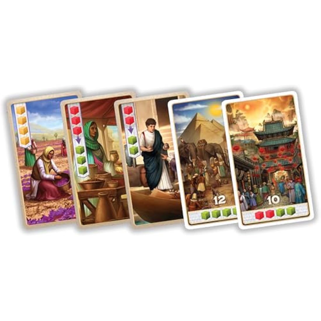 Plan B Games | Century: Spice Road | Board Game | Ages 8+ | 2 - 5 Players | 30 - 45 Minutes Playing Time