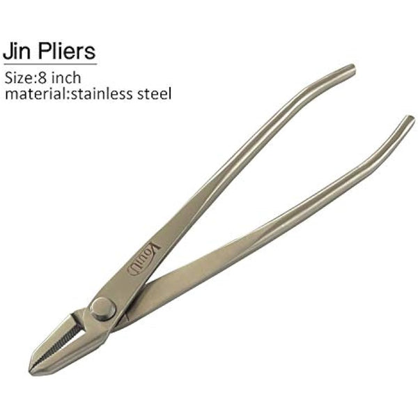 vouiu 6-Piece Bonsai Tool Set,Knob Cutter,Trunk Splitter,Concave Cutter,Wire Cutter,Jin Pliers,Bonsai Scissors