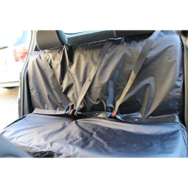 Carseatcover-UK BLKWPFS237 Car Seat Covers, Heavy Duty, Waterproof, Full Set, Black