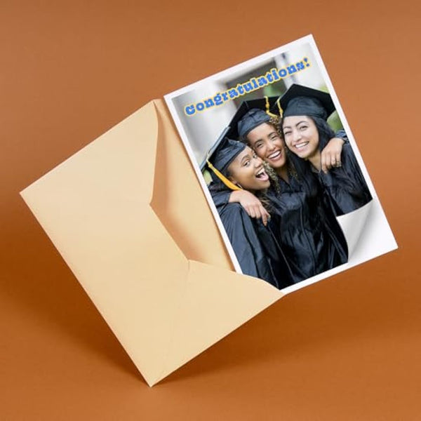 Evergreen Goods 200 Sheets A4 White Glossy Printable Photo Sticker Paper | Splashproof Inkjet & Laser Compatible Self Adhesive Label | Ideal for Product Labelling, DIY Crafts, Scrapbooking & More