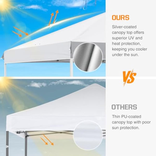 EAGLE PEAK 3m x 3m Pop Up Canopy Tent