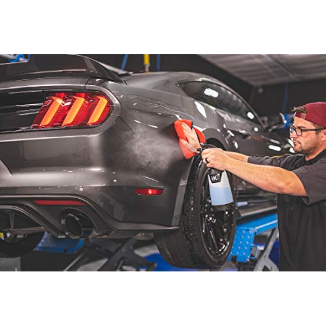 iK Goizper - Multi TR 1 Trigger Sprayer - Acid and Chemical Resistant, Commercial Grade, Adjustable Nozzle, Perfect for Automotive Detailing and Cleaning (Case of 12)